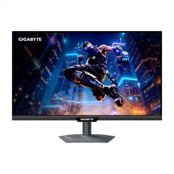 GIGABYTE M27UP 27” 4K UHD Gaming-Monitor - Dual Mode (4K 160Hz oder FHD 320Hz), 3840 x 2160, 1ms, 350 cd/m², FreeSync Premium, DisplayHDR400, HDMI 2.1, Displayport 1.4