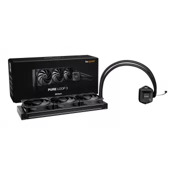 be quiet PURE LOOP 3 Prozessor All-in-One Flüssigkeitskühler 12 cm Schwarz 1 Stück