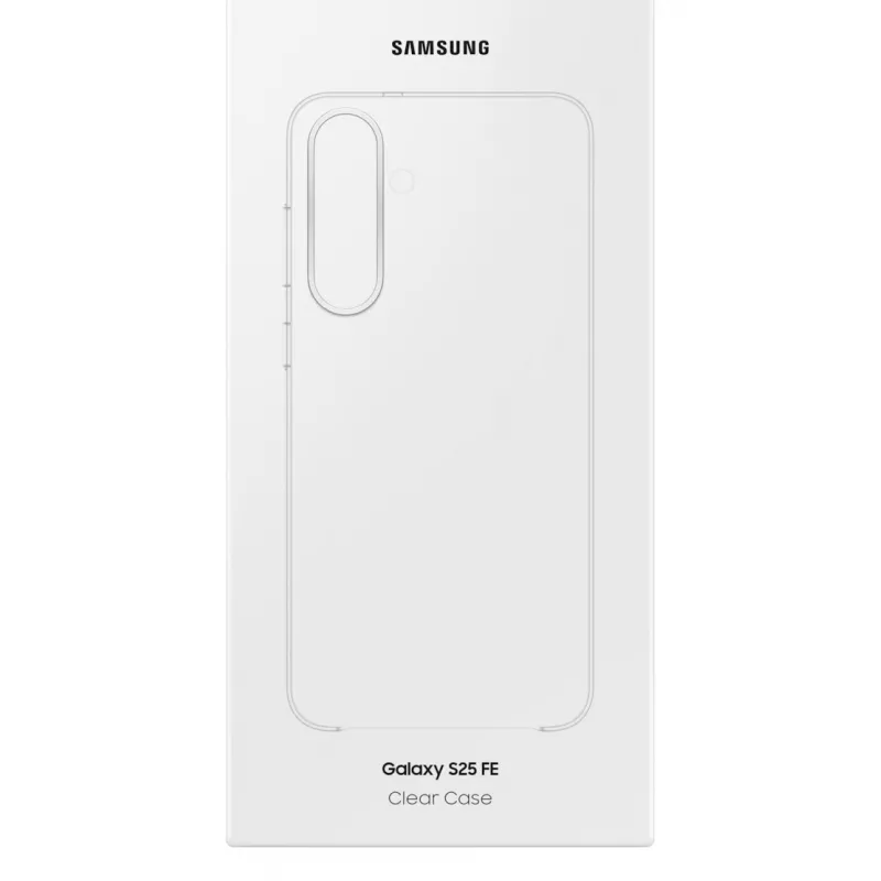 Samsung Clear Case für Galaxy S25 FE, Cover, Samsung, Galaxy S25 FE, 17 cm (6,7 Zoll), Transparent