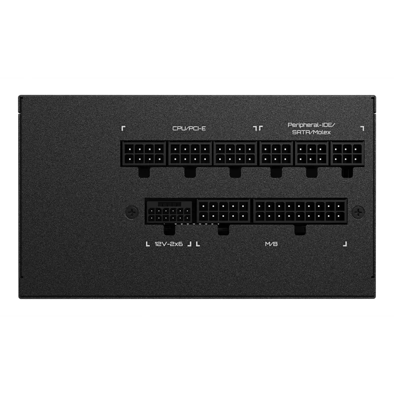 GIGABYTE UD750GM PG5 V2 Netzteil – PCIe Gen 5.1, 80 PLUS Gold, vollmodularer Aufbau, 120-mm-Lüfter, ATX 3.1-kompatibel, EU-Stecker