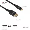 CLUB3D CAC-1563 Videokabel-Adapter 2 m USB Type-C DisplayPort Schwarz