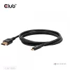 CLUB3D CAC-1563 Videokabel-Adapter 2 m USB Type-C DisplayPort Schwarz