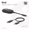 CLUB3D Wireless USB-C® to HDMI™, 1920 x 1080 Pixel, AV-Sender & -Empfänger, Kabelgebunden & Kabellos, Schwarz, HDCP