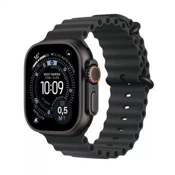 Smartwatch Apple Watch Ultra 3 GPS + Cellular 49mm Black Titanium Case with Black Ocean Band