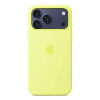 APPLE iPhone 17 Pro Max – Silikonhülle mit MagSafe – Neongelb