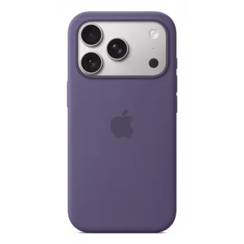 APPLE iPhone 17 Pro – Silikon Case mit MagSafe – Lila Fog