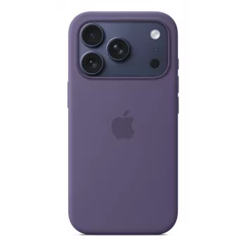 APPLE iPhone 17 Pro – Silikon Case mit MagSafe – Lila Fog