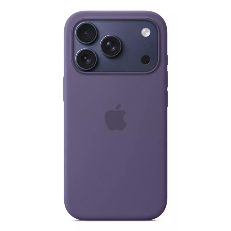 APPLE iPhone 17 Pro – Silikon Case mit MagSafe – Lila Fog