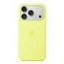 APPLE iPhone 17 Pro – Silikonhülle mit MagSafe – Neongelb