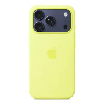 APPLE iPhone 17 Pro – Silikonhülle mit MagSafe – Neongelb