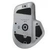 Logitech Maus MX Master 4 — rechtshändig, Laser 8000 DPI, RF Wireless + Bluetooth, 8 Tasten, grau