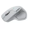 Logitech Maus MX Master 4 — rechtshändig, Laser 8000 DPI, RF Wireless + Bluetooth, 8 Tasten, grau
