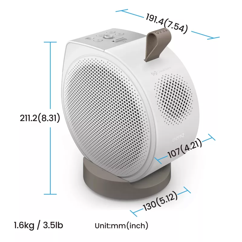 BenQ GV32 500 ANSI Lumen DLP 1080p (1920x1080) Weiß