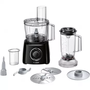 Bosch MCM3201B Küchenmaschine 800 W 2,3 L Schwarz, Transparent