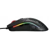 Glorious Gaming Glorious Model O Maus Regular (Schwarz), Rechtshändig, Optisch, USB Typ-A, 12000 DPI, Schwarz