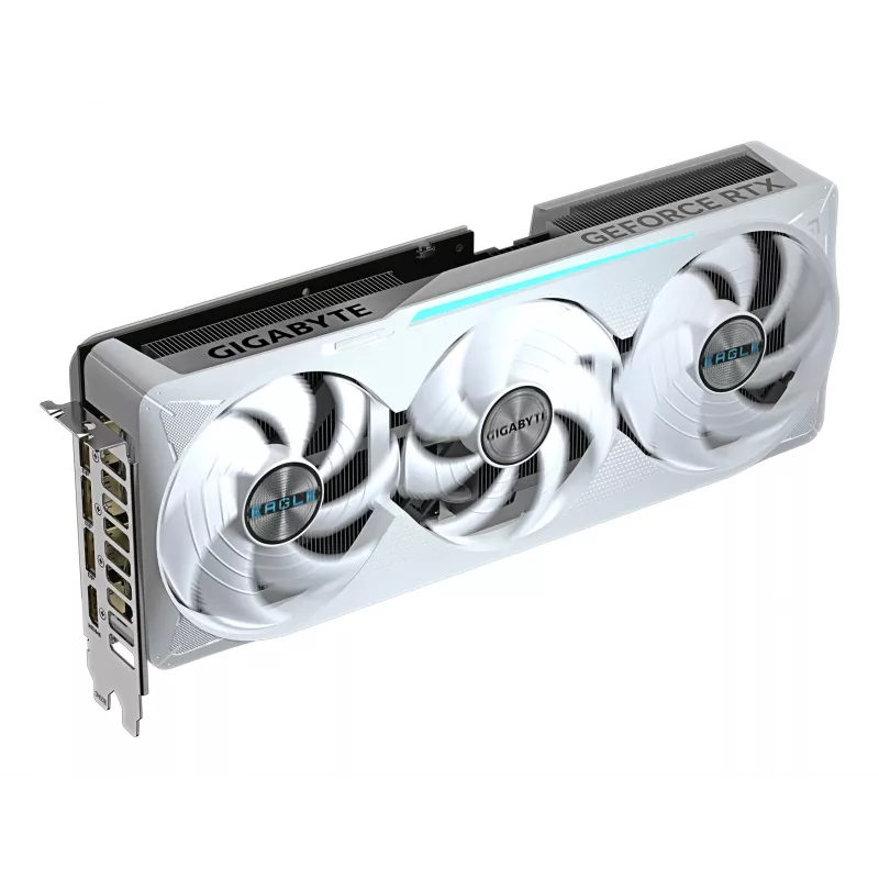 GIGABYTE GeForce RTX 5070 Ti EAGLE OC ICE SFF 16G Grafikkarte - 16 GB GDDR7, 256 Bit, PCI-E 5.0, 2542 MHz Kerntakt, 3 x DP 2.1a, 1 x HDMI 2.1b, NVIDIA DLSS 4, GV-N507TEAGLEOC ICE-16GD