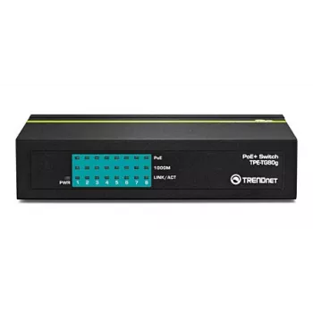 TRENDNET PoE+ Switch 8-Port Gigabit Greennet 8x GbE PoE+