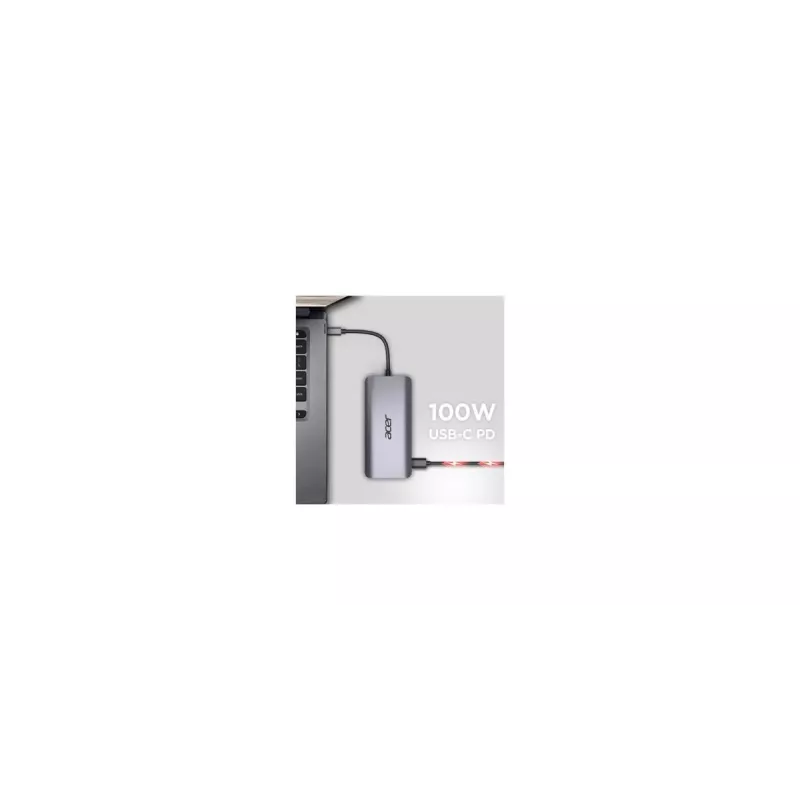 ACER 12in1 Type C Dongle Silber
