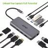 ACER 12in1 Type C Dongle Silber