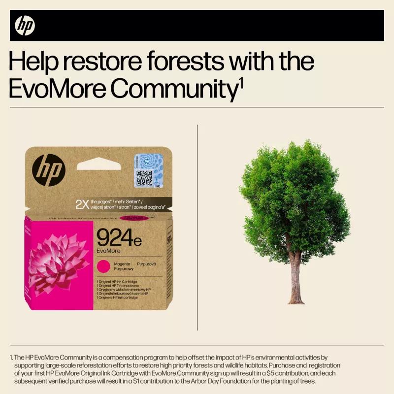 HP 924e EvoMore Magenta Original Tintenpatrone