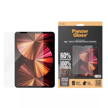 PanzerGlass® Displayschutzfolie iPad Pro 11'' (2018-2022) | iPad Air 10,9'' (2020, 2022) | Ultra-Wide Fit