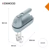 Kenwood HMP40.000GY Handrührgerät 350 W Blau