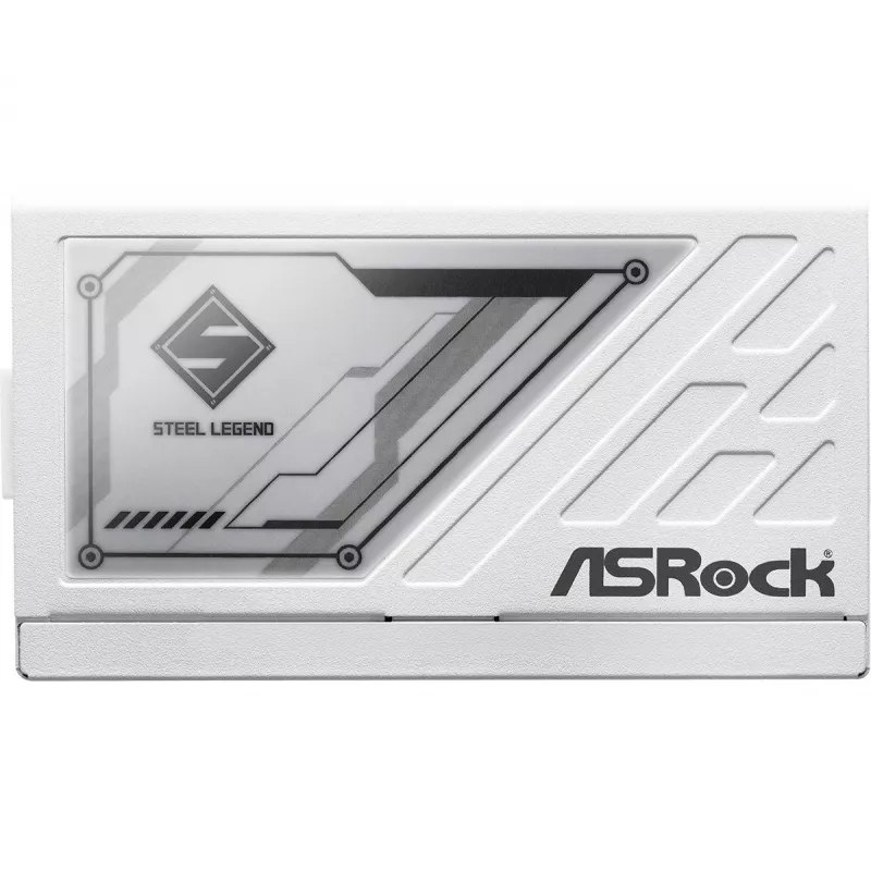 ASROCK Steel Legend SL-850G 850 W 80+ Gold weißes ATX-Netzteil