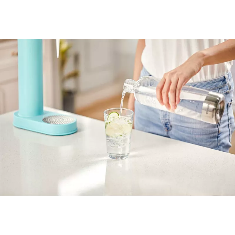 Philips ADD912/10 Trinkflasche Täglicher Gebrauch 1000 ml Polyethylenterephthalat (PET), Edelstahl Edelstahl, Transparent