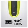 Braun Series 3 Shave&Style 300BT Elektrorasierer, Rasierer für Herren, Schwarz/Volt Green