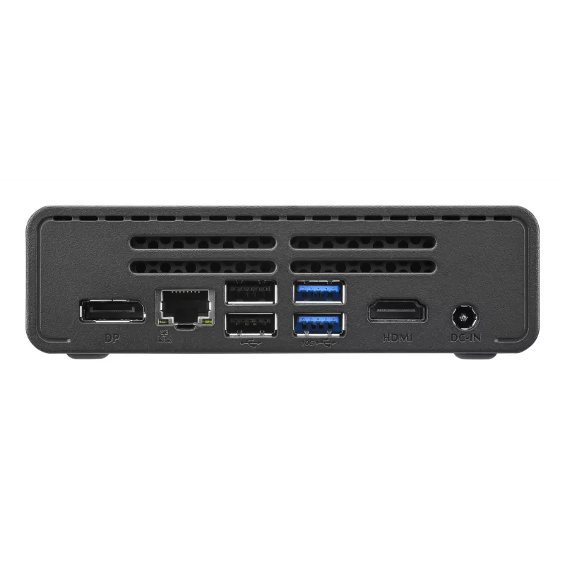 Shuttle Nano PC NE10N, Intel N 100, 1x HDMI, 1x DP, 6x USB, 1x LAN, lüfterlos, 24/7 Dauerbetrieb, inkl. VESA