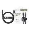 PanzerGlass empower™ by ® Racing 60W USB-C-auf-USB-C-Kabel | USB 2.0 | 1,2 m | Space Schwarz