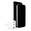 PanzerGlass empower™ by ® Turbo 70W Multiple Charger incl. 2 x USB-C + USB-A | EU Plug | Silver White
