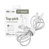 PanzerGlass empower™ by ® Racing 60W USB-C auf Lightning Kabel | USB 2.0 | 1,2 m | Silberweiß