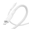 PanzerGlass empower™ by ® Racing 60W USB-C auf Lightning Kabel | USB 2.0 | 1,2 m | Silberweiß