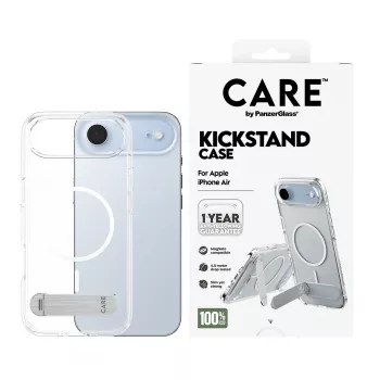 PanzerGlass CARE™ by ® Hülle Transparent mit Ständer & MagSafe iPhone Air