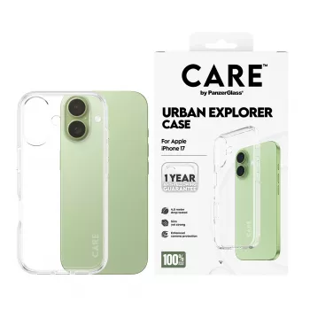 PanzerGlass CARE™ by ® Urban Explorer Hülle transparent iPhone 17