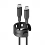 PanzerGlass empower™ by ® Racing 60W USB-C zu USB-C Kabel | USB 2.0 | 2M | Space Schwarz
