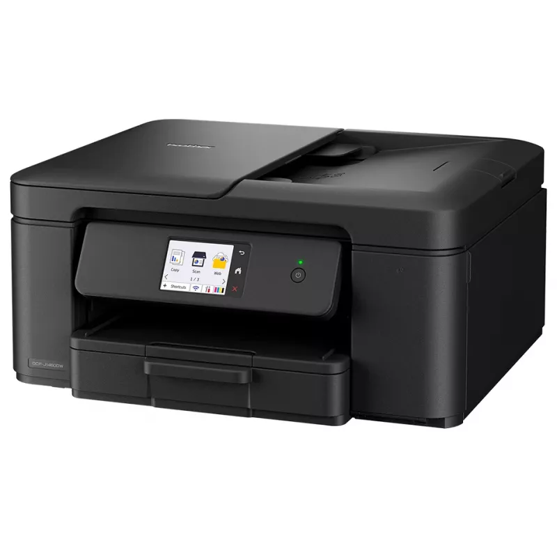 Broder 3-in-1 Kompakter WLAN-Tintenstrahldrucker DCP-J1460DW, Tintenstrahl, Farbdruck, 1200 x 6000 DPI, Farbkopieren, A4, Schwarz