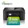 Broder 3-in-1 Kompakter WLAN-Tintenstrahldrucker DCP-J1360DW, Tintenstrahl, Farbdruck, 1200 x 6000 DPI, Farbkopieren, A4, Schwarz