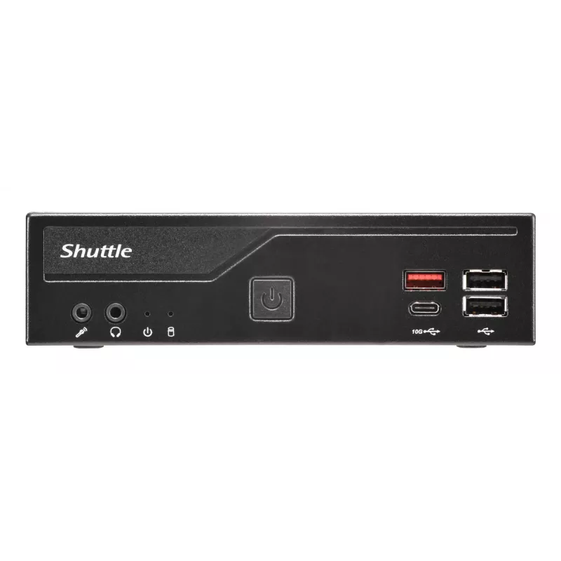 Computer Shuttle Barebone slim DH810 Intel SO-DDR5 schwarz DH810 SHUTTLE