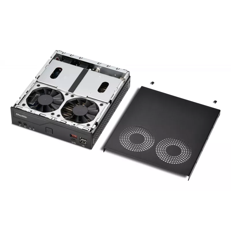 Computer Shuttle Barebone slim DH810 Intel SO-DDR5 schwarz DH810 SHUTTLE