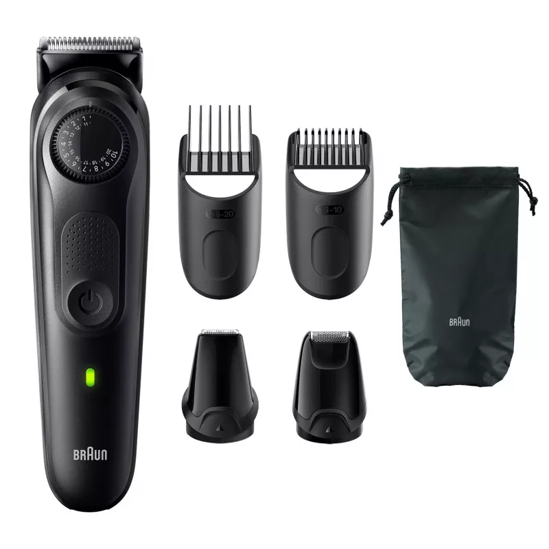 Braun BeardTrimmer 5 BT5430 Bartschneider Batterie 40 2 cm Nass & Trocken Schwarz