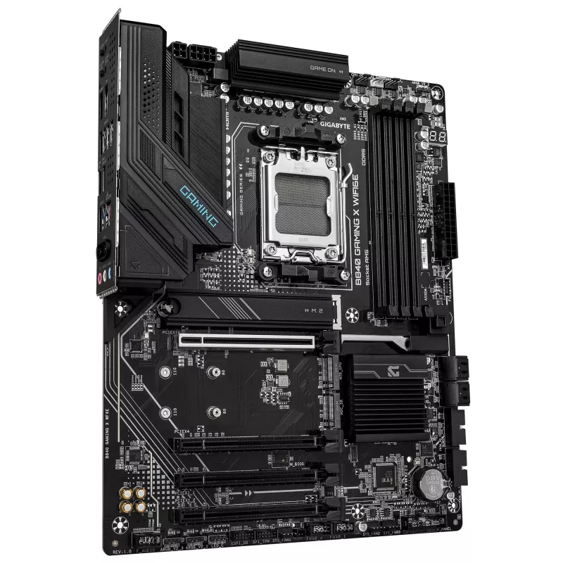 Motherboard GIGABYTE B840 GAMING X WIFI6E, AMD B840, Sockel AM5, ATX