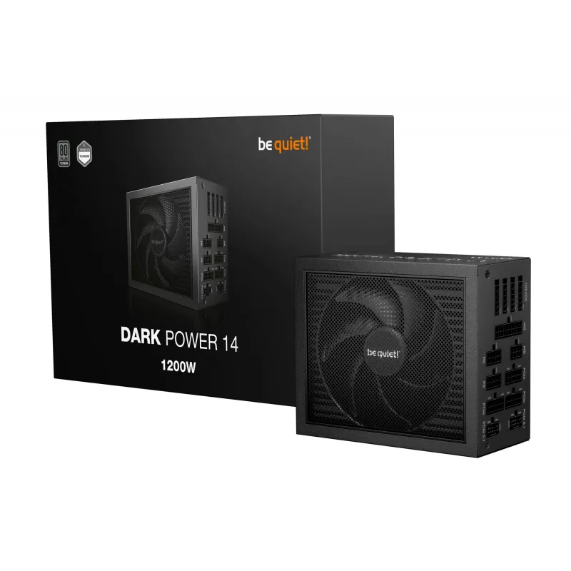 be quiet! Dark Power 14 1200 W - 80 Plus Titanium Netzteil 20+4 pin ATX ATX Schwarz