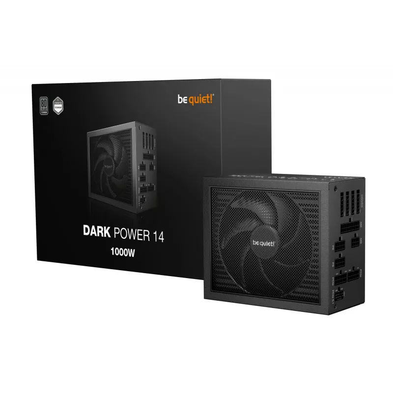 be quiet! Dark Power 14 1000 W - 80 Plus Titanium Netzteil 20+4 pin ATX ATX Schwarz