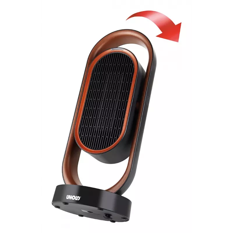 Unold Keramik-Heizlüfter 3D, Heizlüfter, Keramik, -45 - 45°, 80°, 8 h, 1,5 m