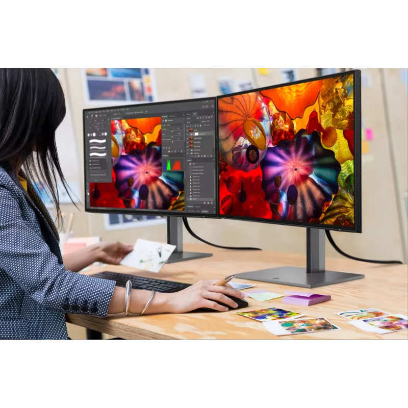 HP Z25xs G3 Computer-Monitor 63,5 cm (25 Zoll) 2560 x 1440 Pixel Quad HD Schwarz