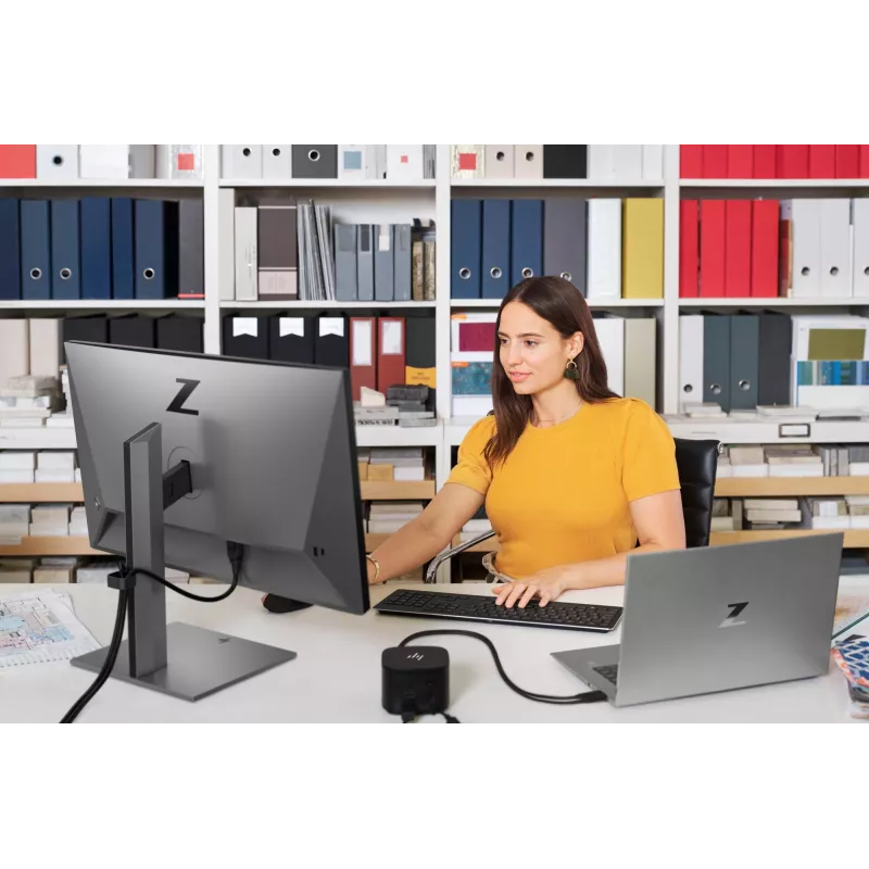 HP Z25xs G3 Computer-Monitor 63,5 cm (25 Zoll) 2560 x 1440 Pixel Quad HD Schwarz