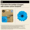 HP 937e EvoMore Cyan Original Ink Cartridge