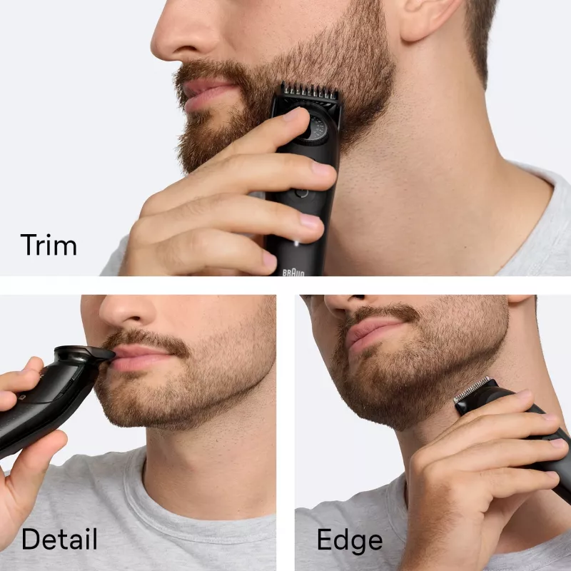 Braun BeardTrimmer 5 BT5560 Barttrimmer Akku 40 2 cm Nass & Trocken Schwarz